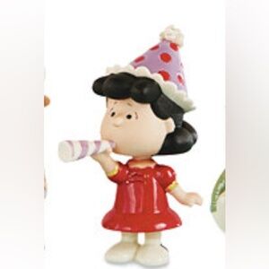 Lenox Peanuts Birthday Party Lucy 4” H.  No box perfect condition - no flaws